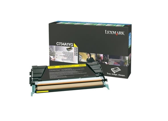 Lexmark Toner Cartridge Original 6000 Pages Yellow