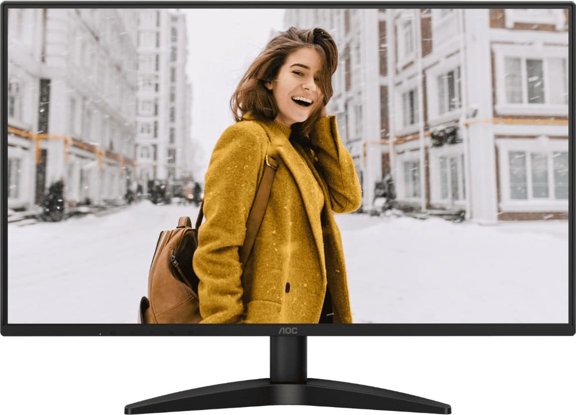 (Manufacturer Refurbished) AOC 27B36H 27" FHD IPS 1ms 100Hz Adaptive Sync 3-Sided Frameless Monitor