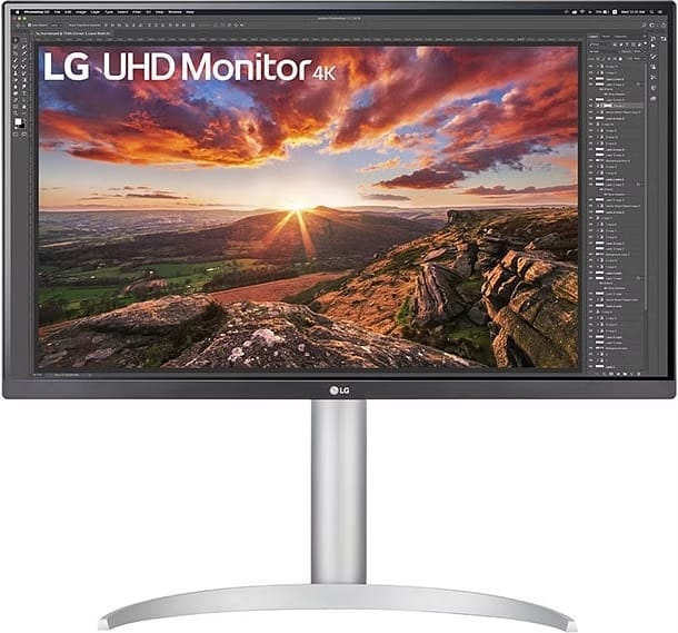 (Carton Damaged) LG 27UP850N-W 27" 4K UHD IPS FreeSync Height Adjustable Monitor