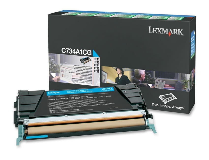 Lexmark Toner Cartridge Original 6000 Pages Cyan
