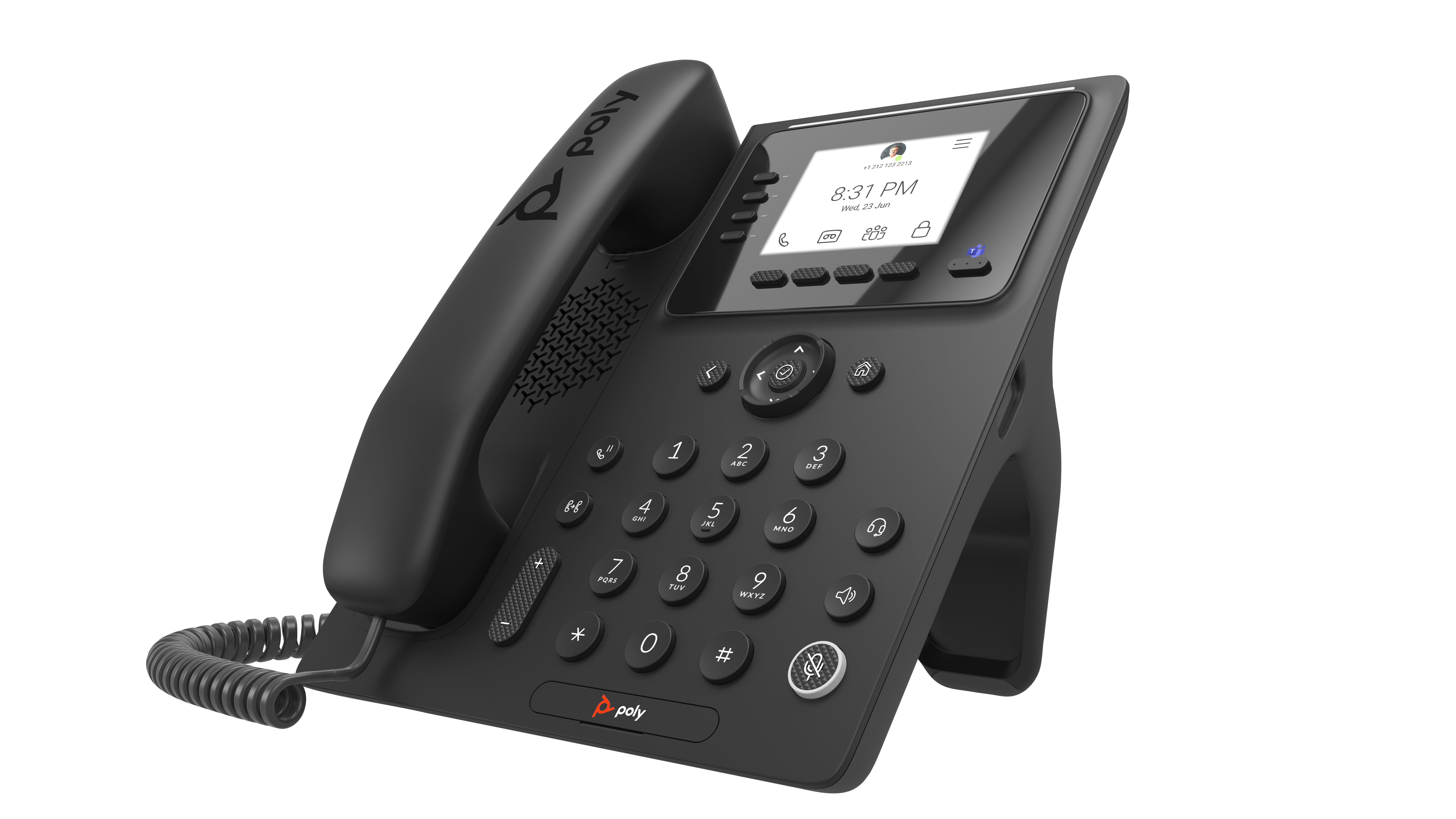 HP Poly CCX 350 Business Media Phone PoE Microsoft Teams