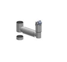 Ergonomic Solutions Spacepole Essential SwingArm DuraTilt 200mm - Black