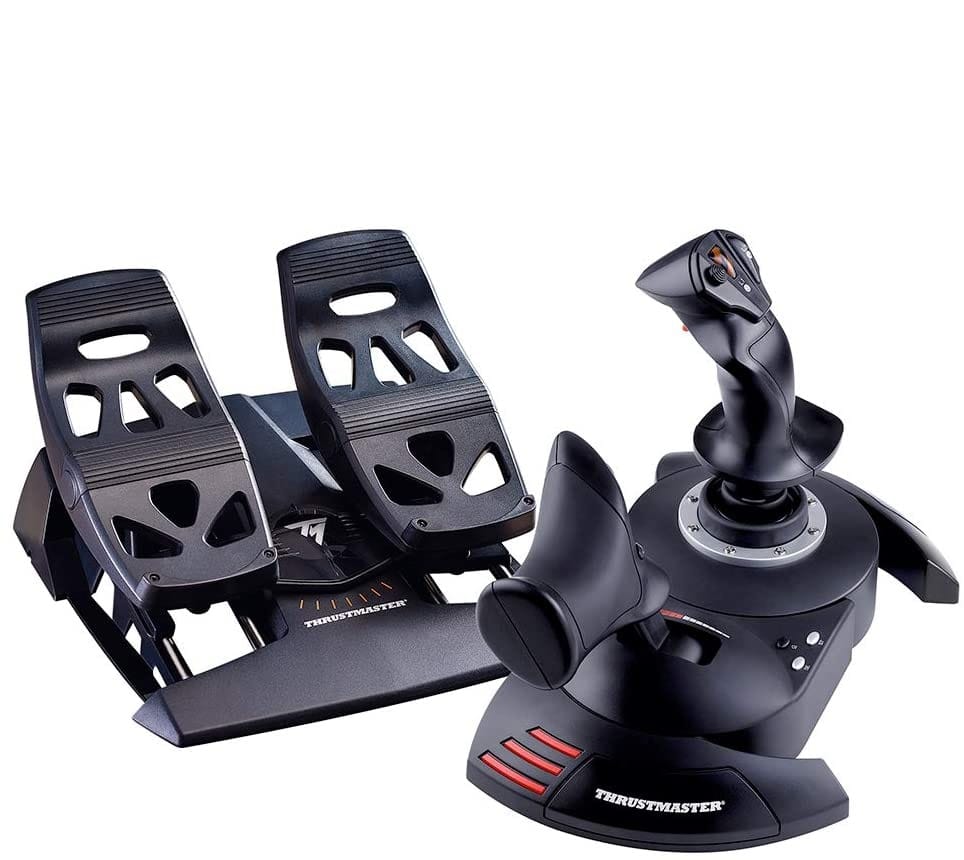 ThrustMaster T.Flight HOTAS X Joystick & Flight Rudder Pedals Full Kit