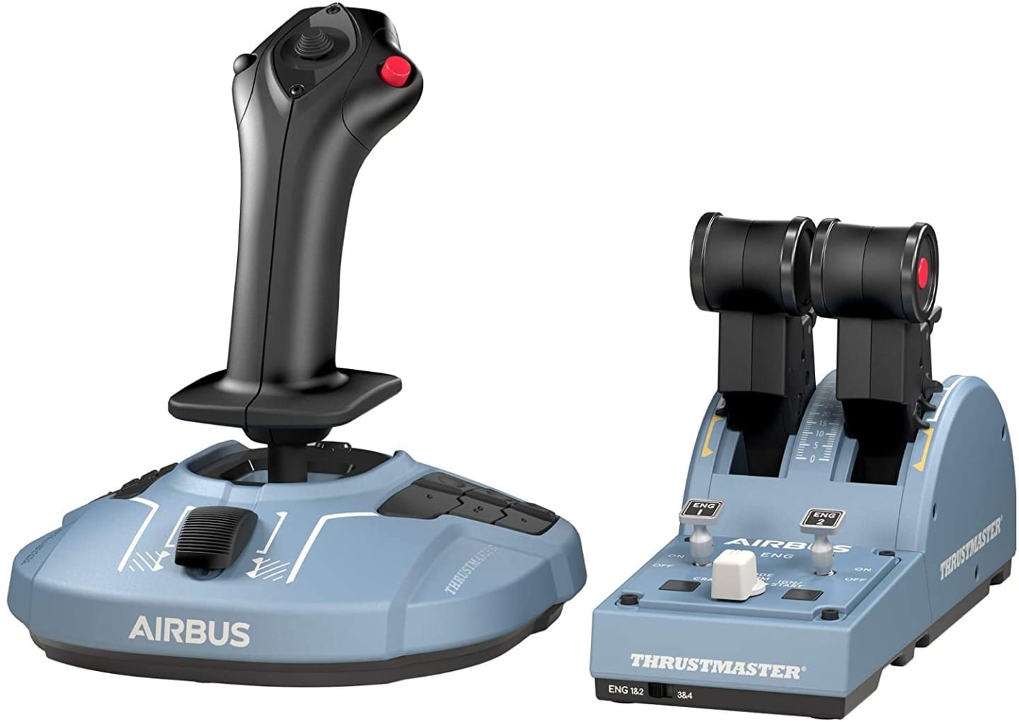 Thrustmaster 2960842 TCA Officer Pack Airbus Edition - Blue
