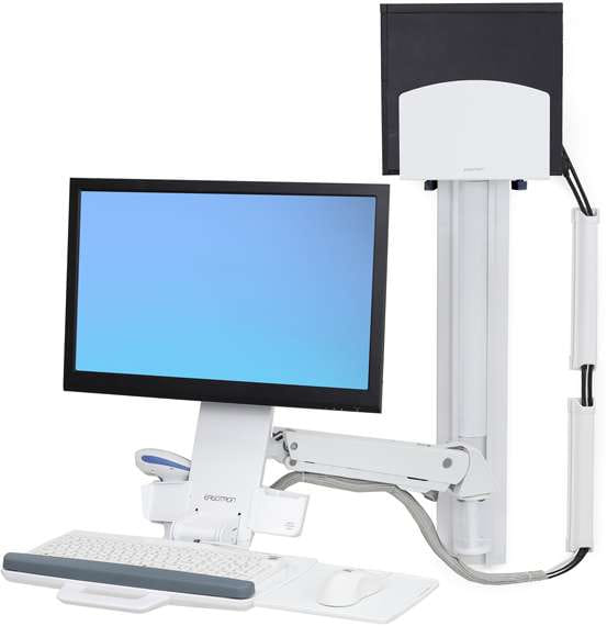 Ergotron StyleView White PC MultiMedia stand