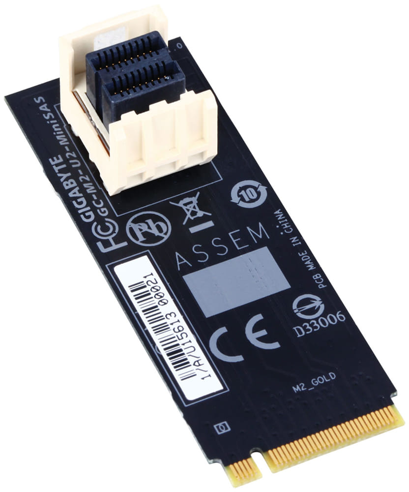 Gigabyte Interface Cards/Adapter Internal U.2