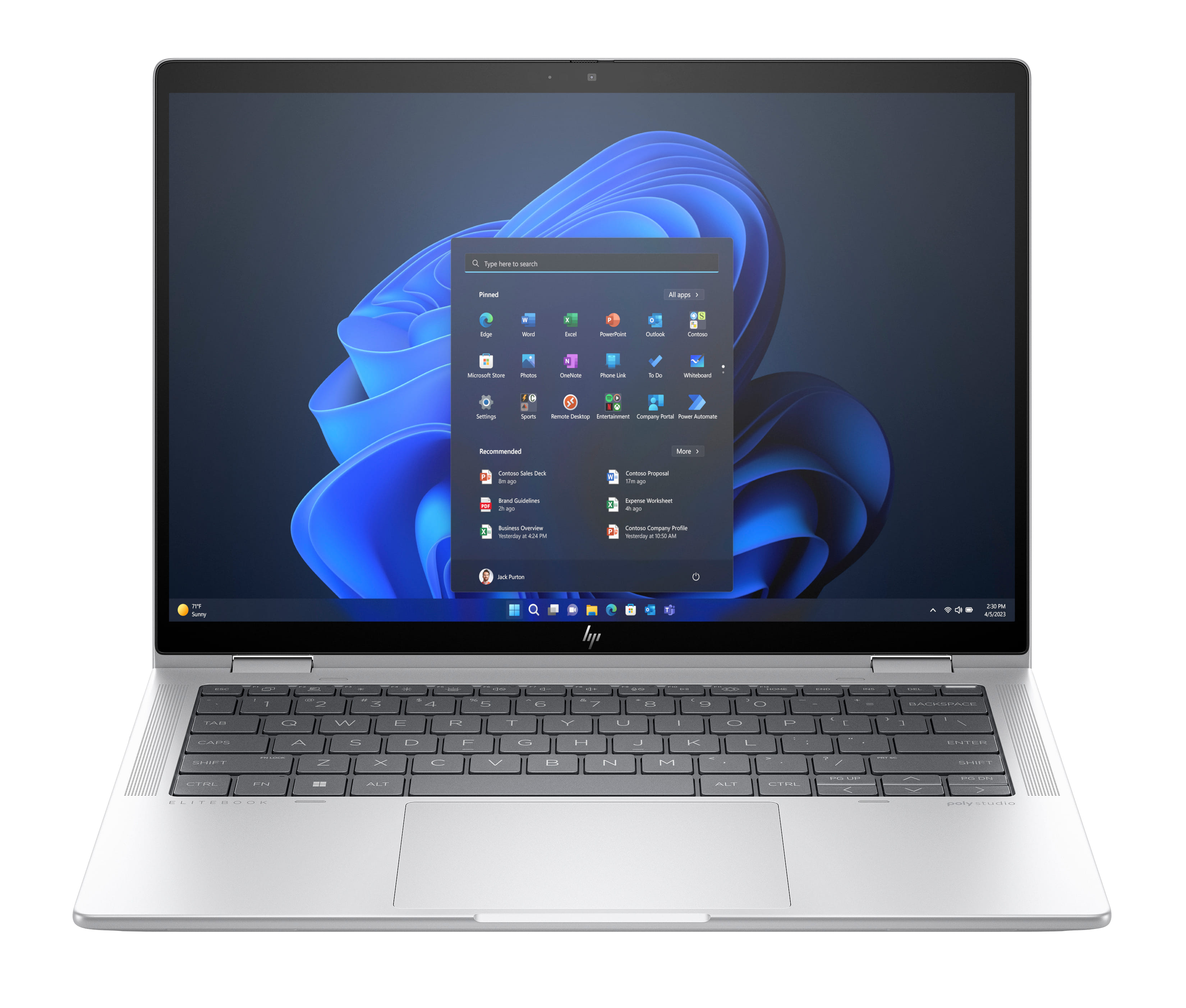 HP Elitebook x360 1040 G11 14" WUXGA Touchscreen Laptop, Ultra 7, 16GB RAM, 256GB SSD, Windows 11 Pro 