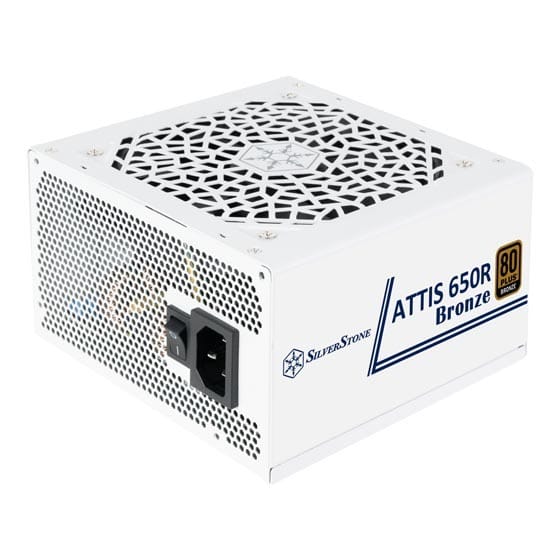 SilverStone ATTIS 650W 80+ Bronze PSU - White