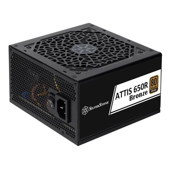SilverStone ATTIS 650W 80+ Bronze PSU - Black