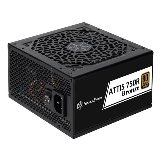 SilverStone ATTIS 750W 80+ Bronze PSU - Black