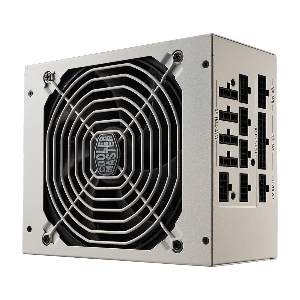 Coolermaster MWE 1250W Gold White ATX 3.0 Power Supply