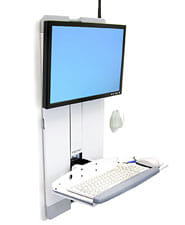 Ergotron Styleview Monitor/Keyboard Mounting