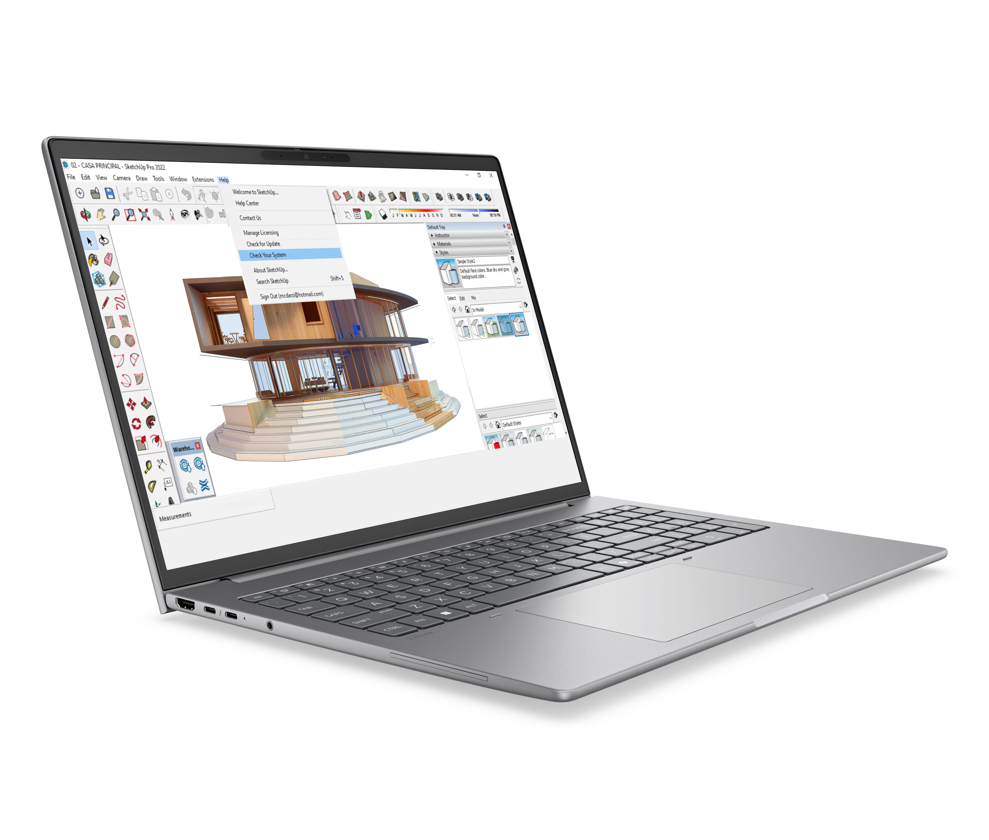 HP ZBook 8 G2a 16" WUXGA Touchscreen Laptop, Ryzen AI 7 Pro 450, 16GB RAM, 512GB SSD, Windows 11 Pro
