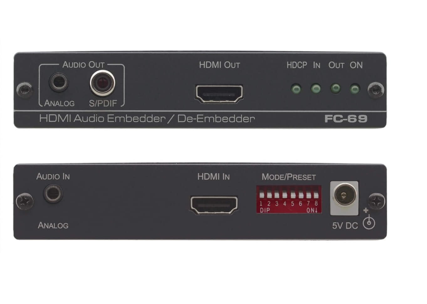 Kramer UHD 4K HDMI Audio Embedder/De-Embedder