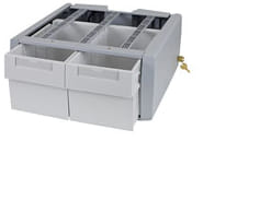 Ergotron SV Supplemental Tall Double Drawer