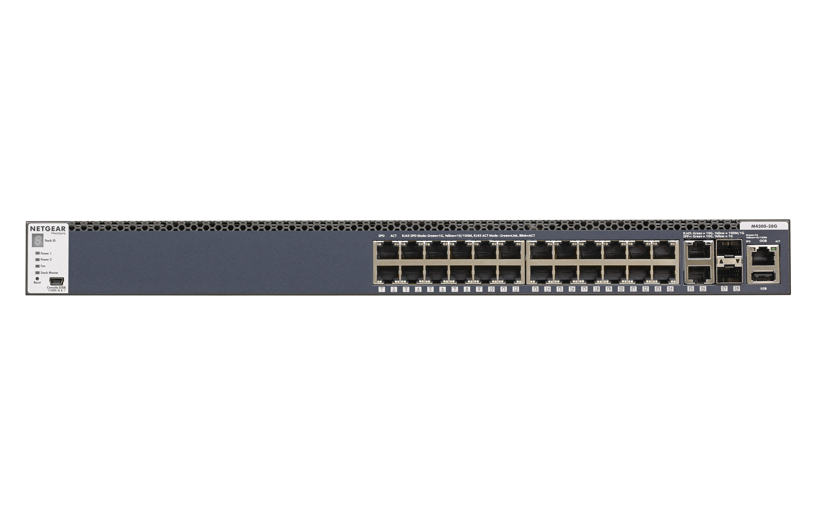 Netgear GSM4328S 24-Port Fully Managed Stackable Layer 3 Switch
