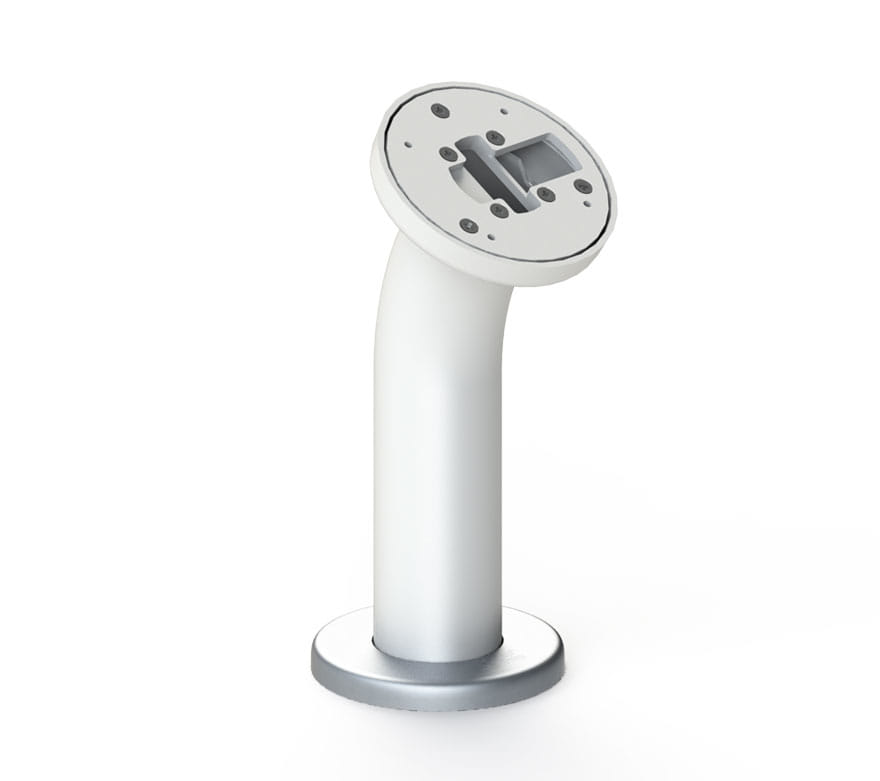 Ergonomic Solutions Spacepole Select Pole Curved Tablet Mount For I/X/S Fame - Black