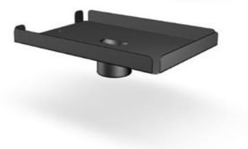 Ergonomic Solutions Spacepole TMT88V Essential Plate - Black