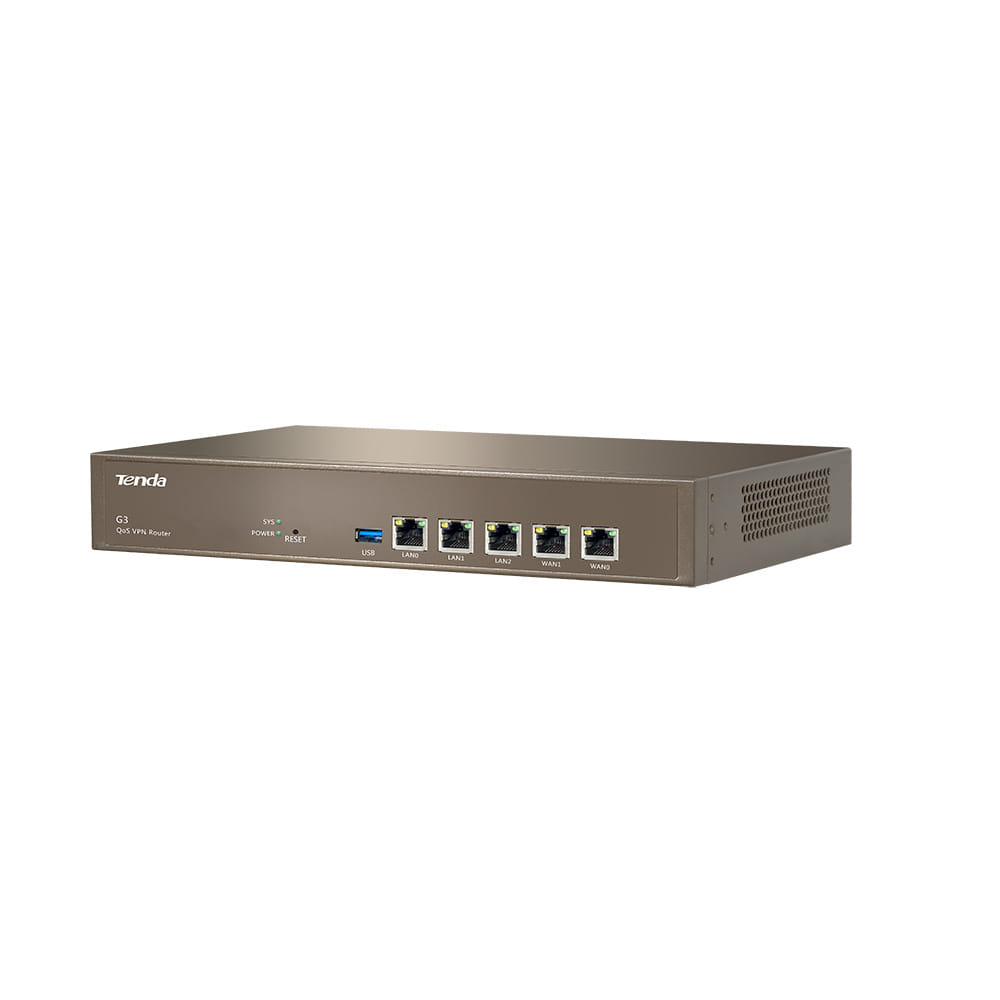 Tenda G3 5-Port Gigabit QoS VPN Router / Gateway