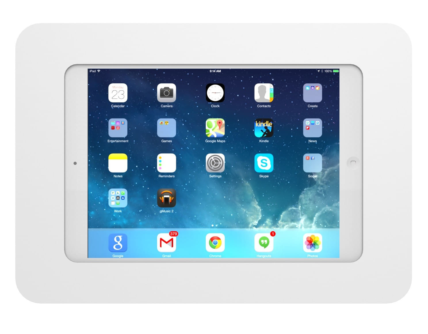 Compulocks Rokku Wall Mount for Tablet PC White
