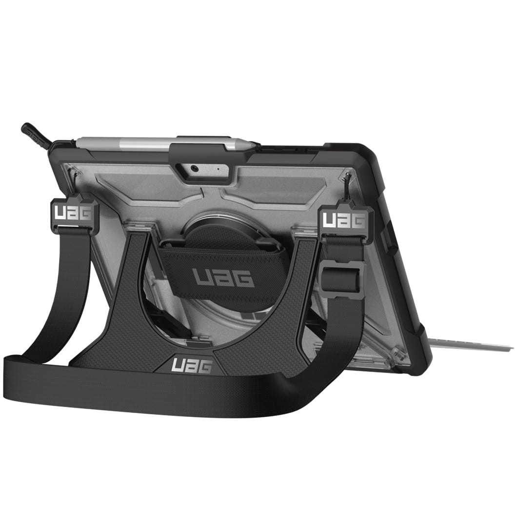 UAG Plasma Series Case With Hand and Shoulder Strap For Surface Go - Ice