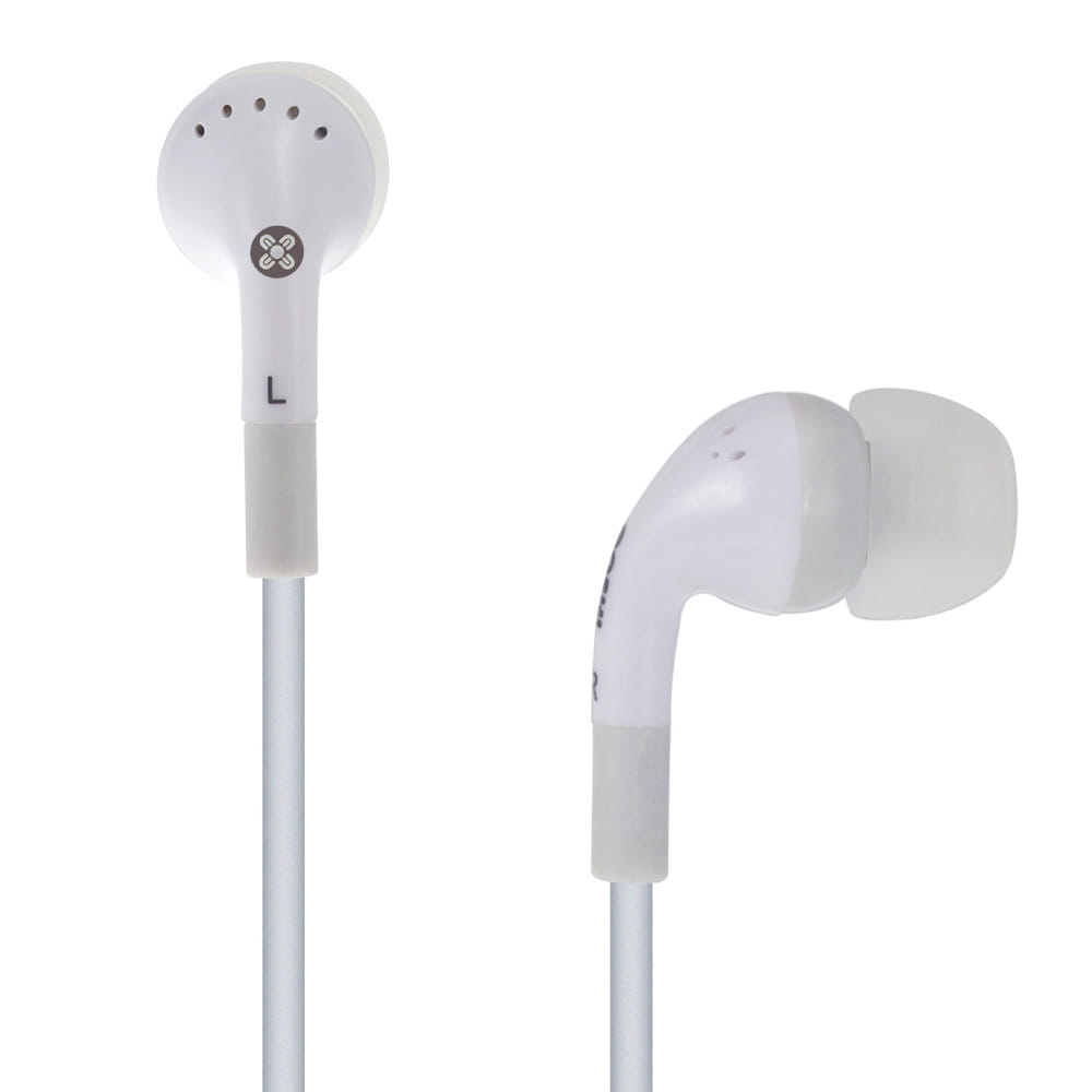 Moki Noise Isolation Earphones - White