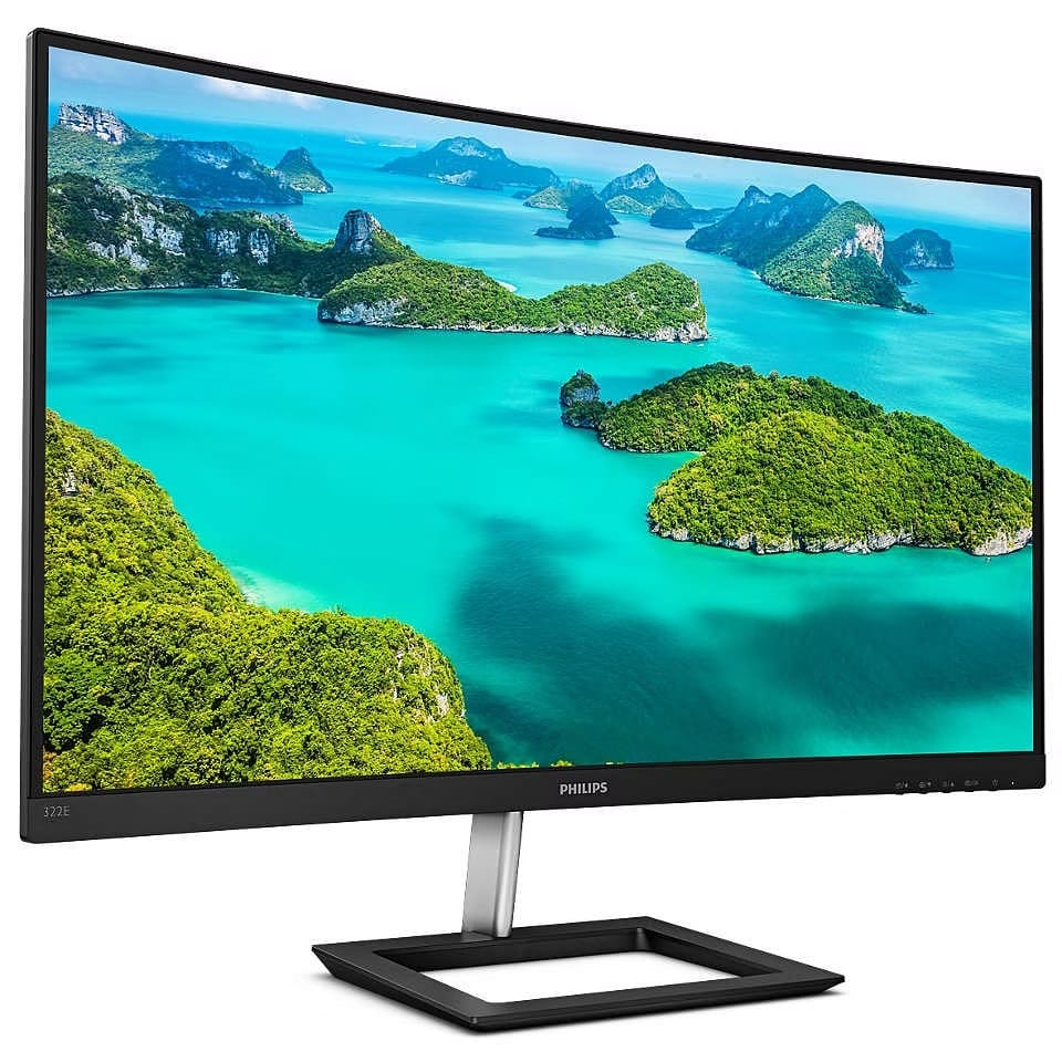 (Open Box) Philips 322E1C 31.5" Full HD 75Hz FreeSync Curved Monitor