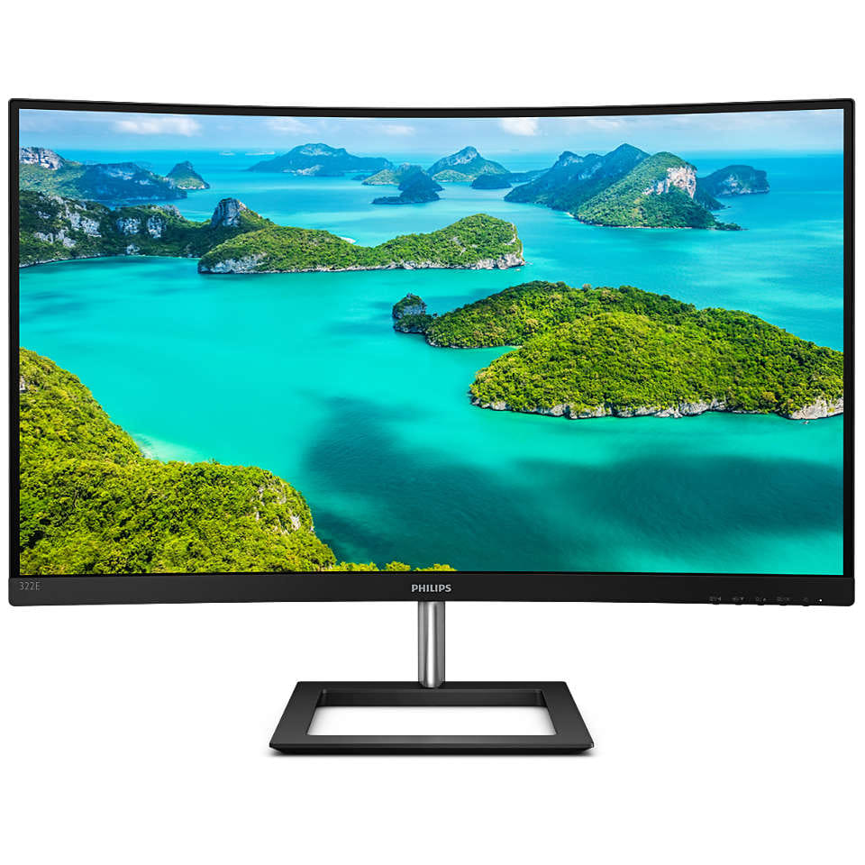 Philips 322E1C 31.5" Full HD FreeSync Curved LCD Monitor
