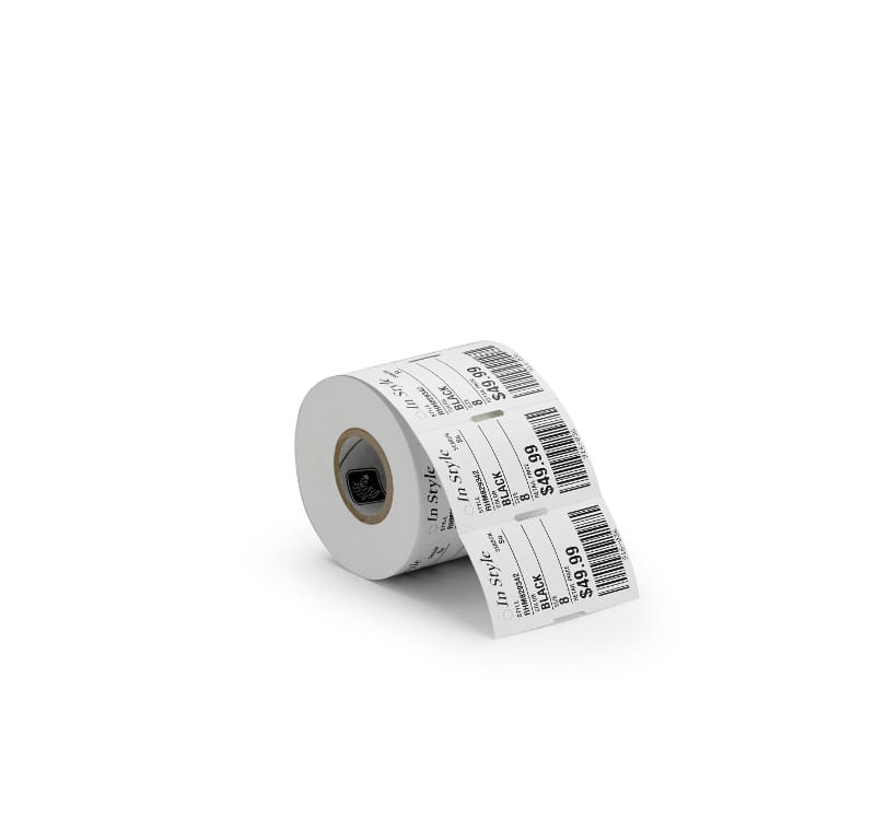 Zebra Label Paper 4X8" (101.6X203.2mm) TT
