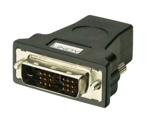 Lindy HDMI FM/ DVI-Dm Adapter HDMI-A FM Black