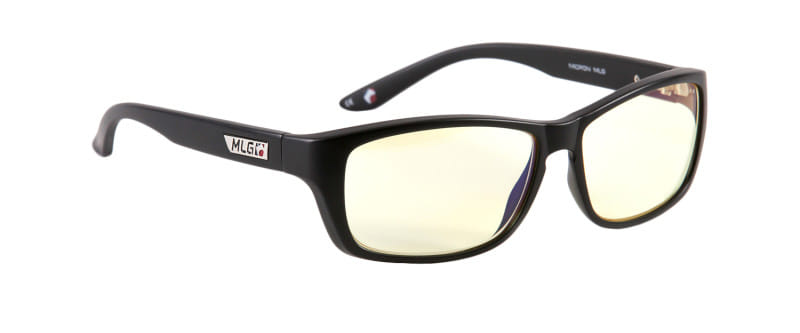Gunnar MLG Micron Amber Onyx Indoor Digital Eyewear