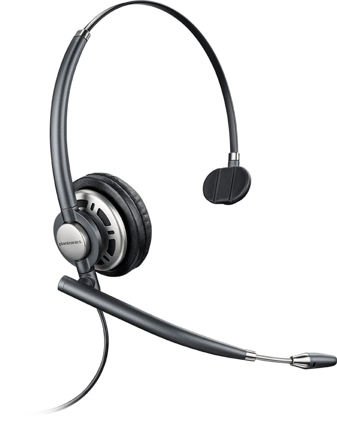 Poly ENCOREPRO HW710D Headset Head-band Black Silver