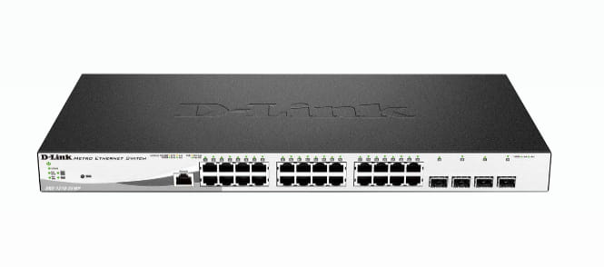 D-Link 28-Port Gigabit WebSmart PoE Switch