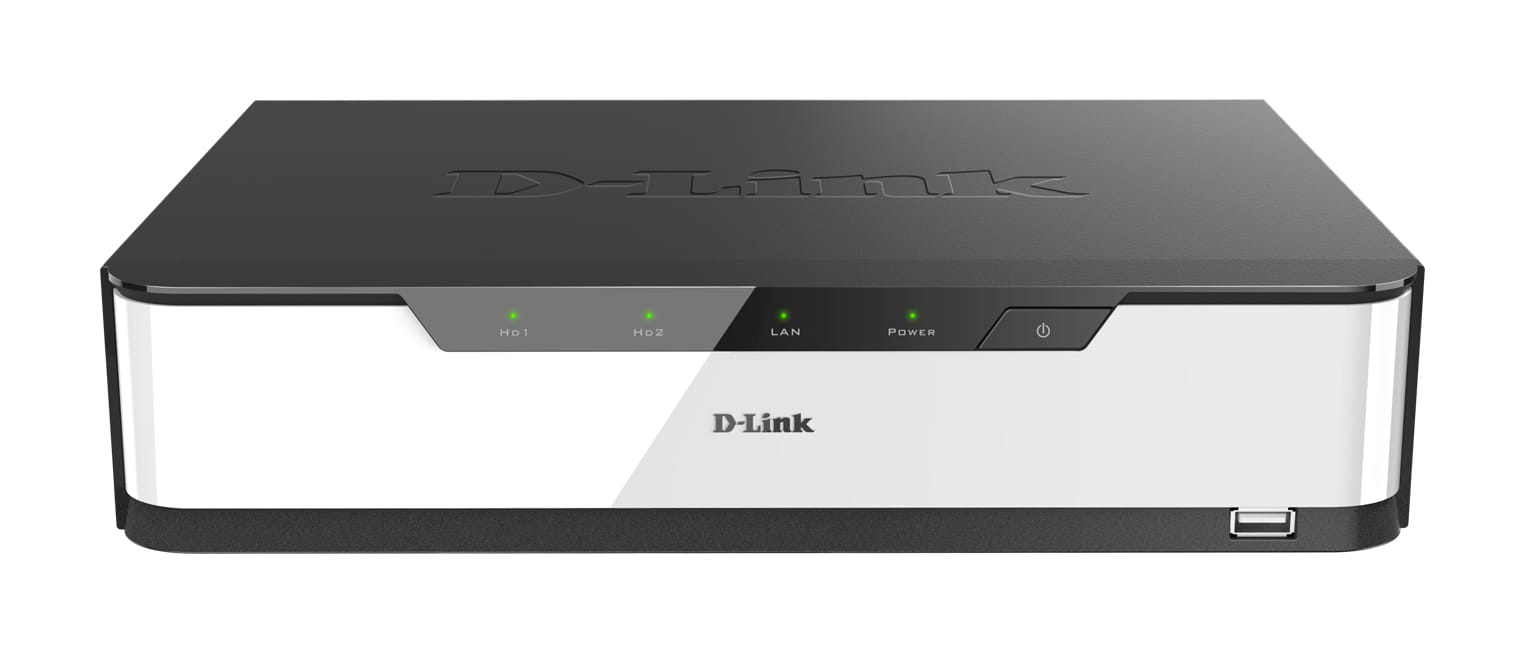 D-Link DNR-2020-04P Network video recorder Black,White