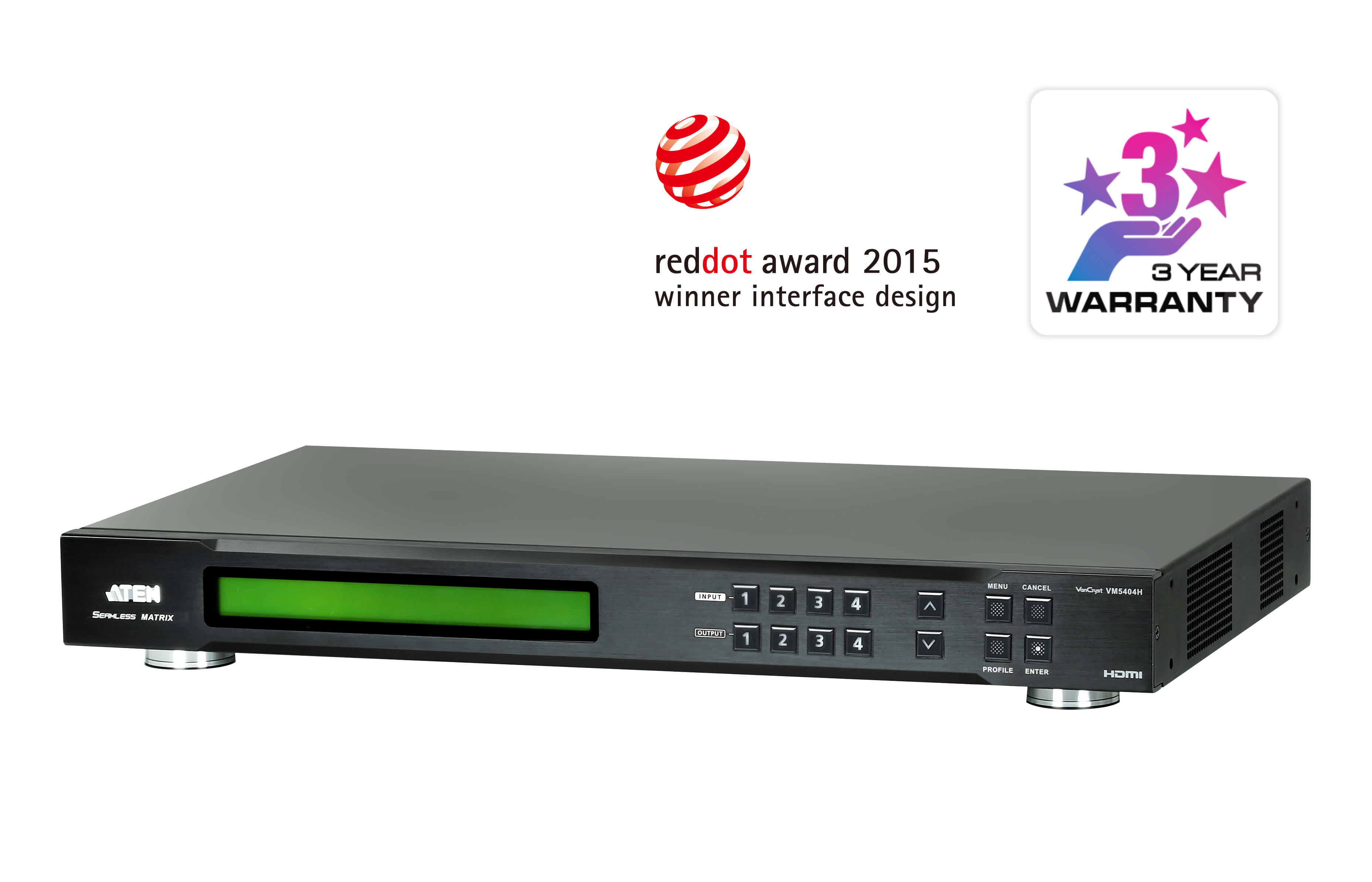 Aten Professional Matrix 4x4 HDMI With Scaler