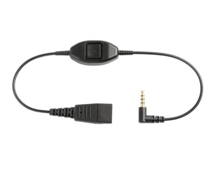 Jabra Link Mobile 0.3m QD to 3.5mm Phone Cable