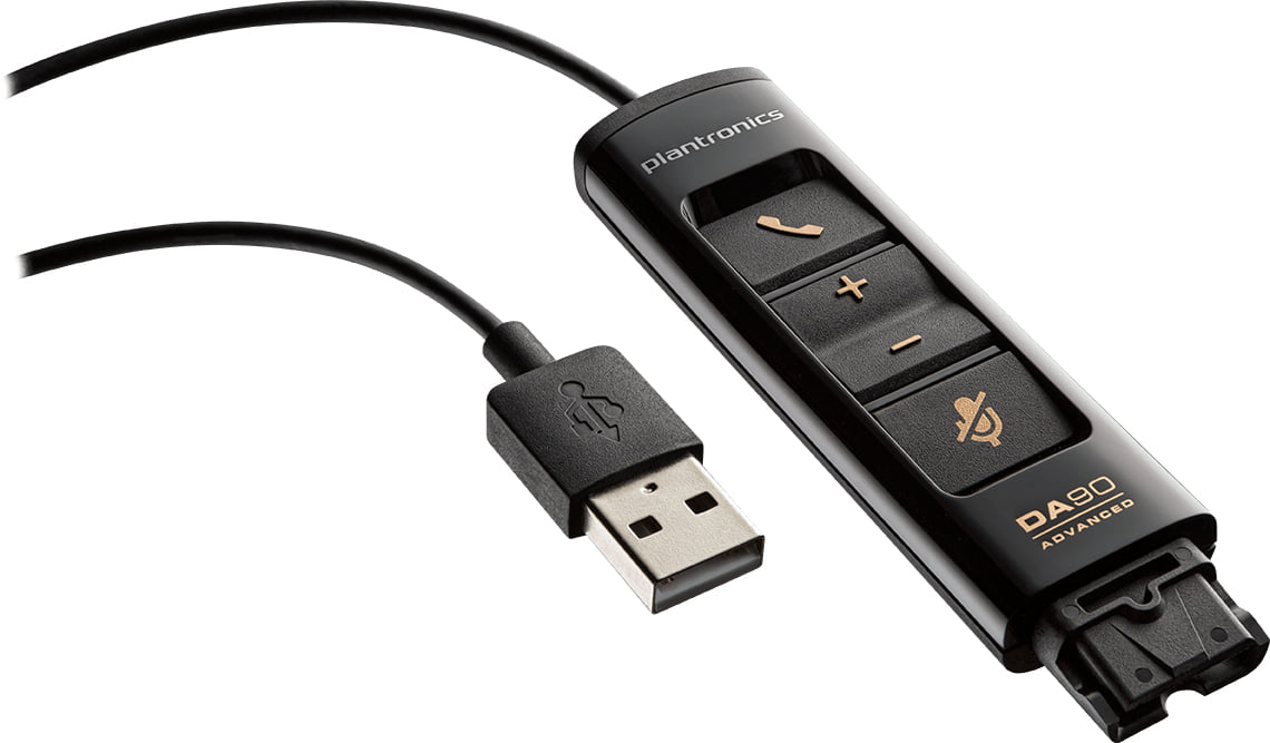 Plantronics DA90 Quick Disconnect To USB Audio Processor Cable