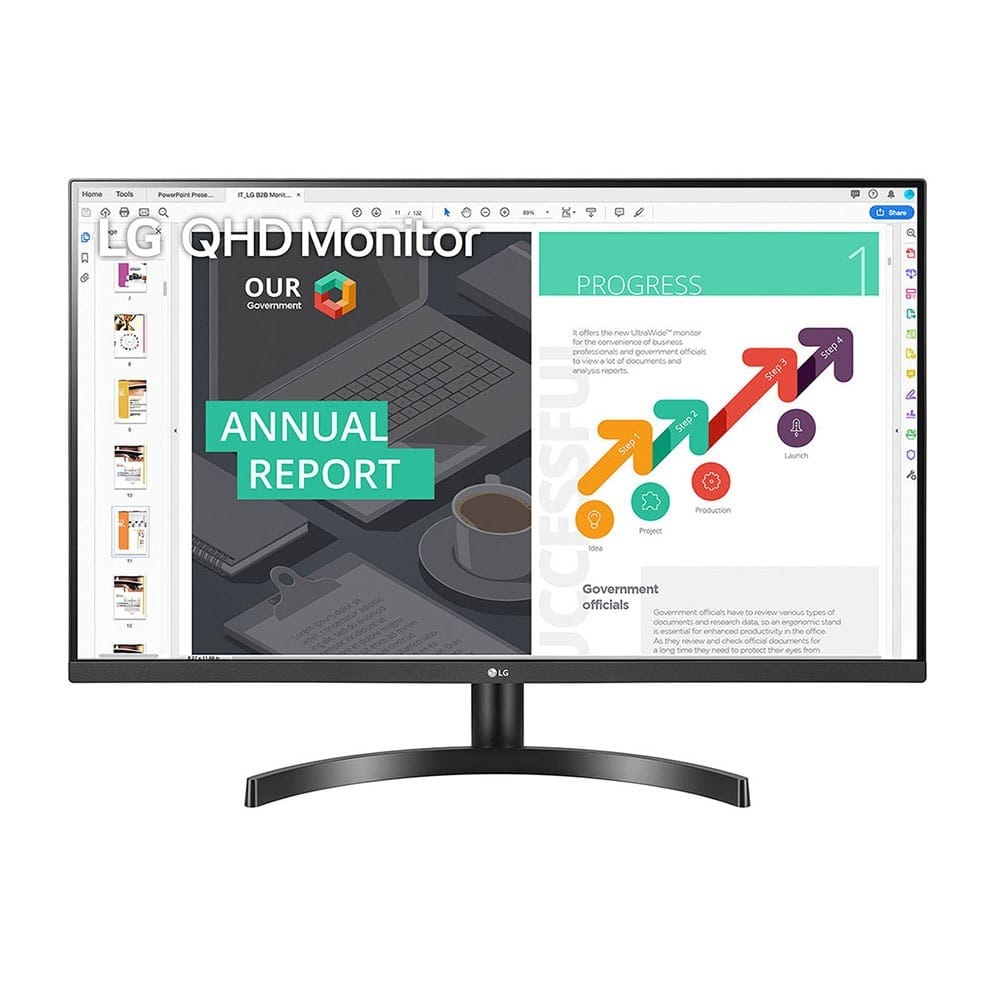 LG 32QN600 31.5"QHD HDR IPS 75Hz 5ms FreeSync Monitor