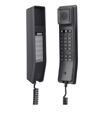Grandstream Compact Hotel Phone Black
