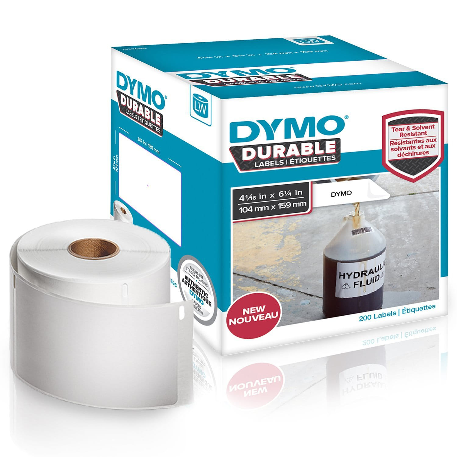 DYMO LW Durable Labels - 104x159mm 