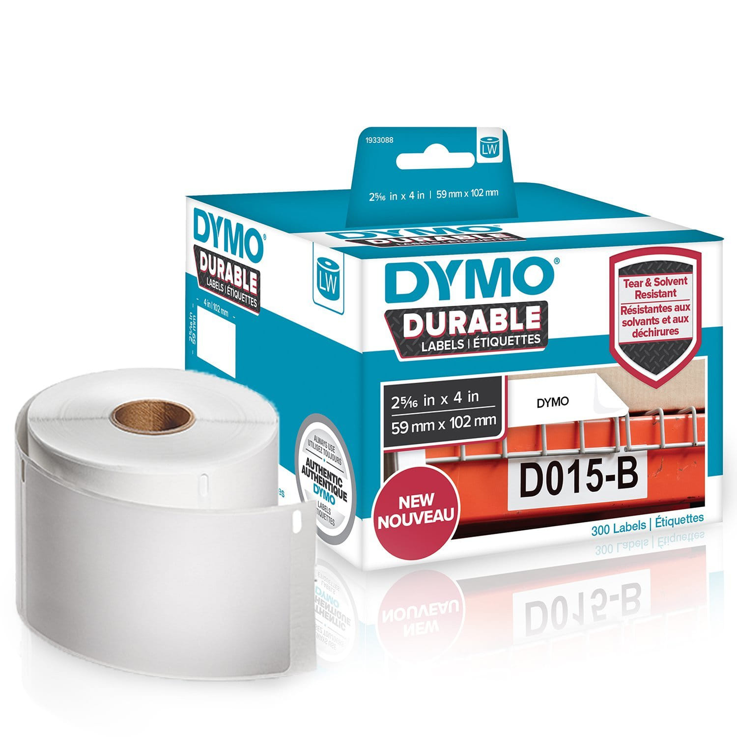 DYMO LW Durable Labels - 59x102mm 