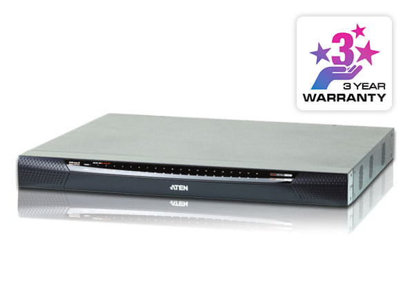 Aten 1L/4-Remote 40P C5 KVM over IP Switch With Virtual Media