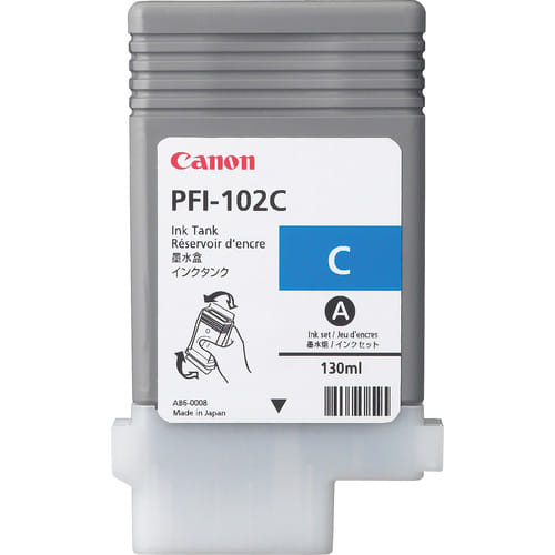 Canon PFI-102C Ink Cartridge Original Cyan
