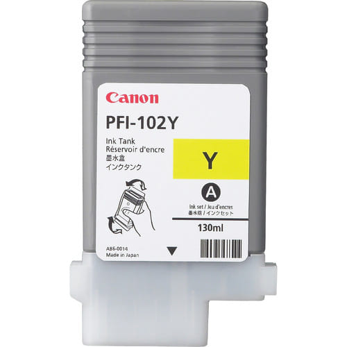 Canon PFI-102Y Ink Cartridge Original Yellow