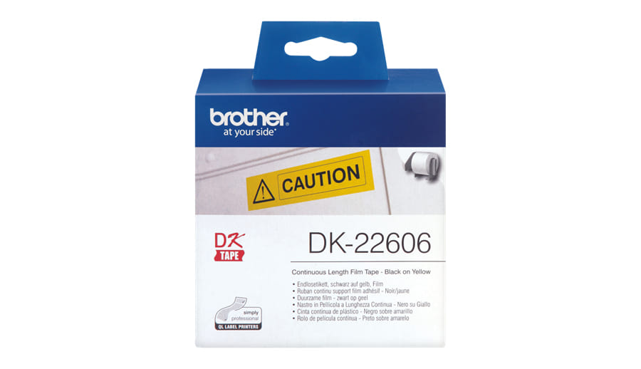 Brother Yellow Continuous Film Tape