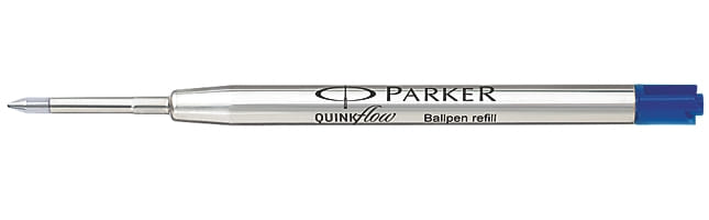 Parker Quinkflow Ballpoint Pen Refill Fine Blue