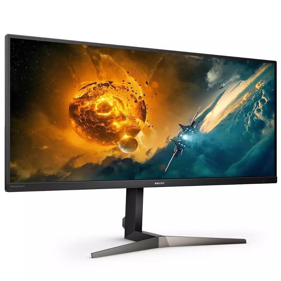 (Refurbished) Philips 345M2RL 34" WQHD 144Hz 1ms FreeSync Premium Gaming Monitor