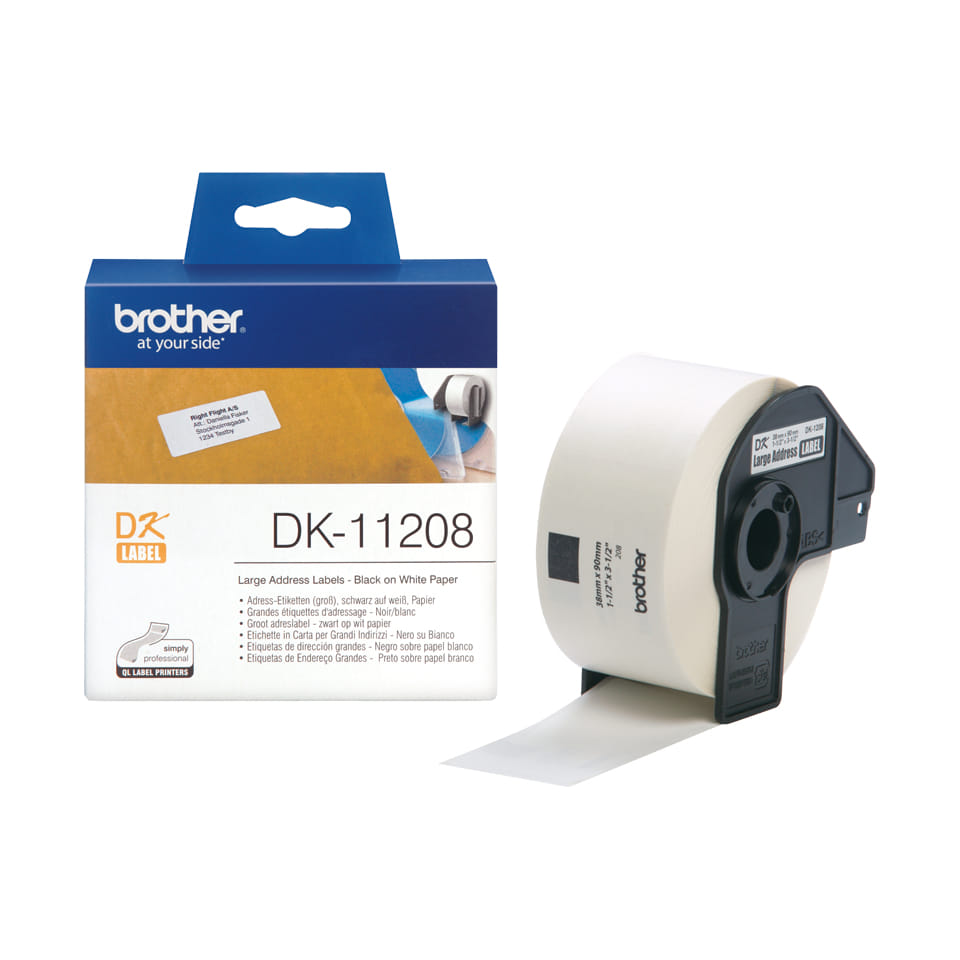 Brother DK-11208 Large Address Labels