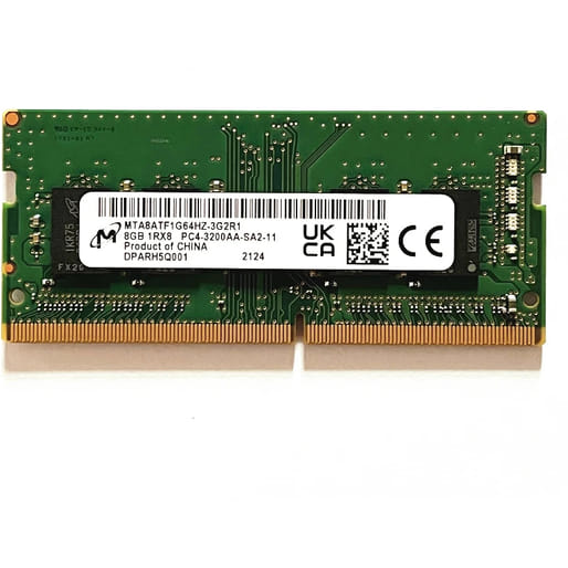 Micron Sodimm 8gb 3200mhz Ram Sodimm 8gb Ddr4 3200mhz Sdram