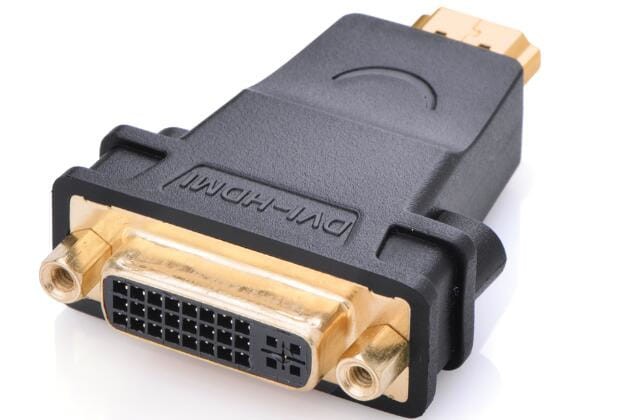 UGreen Video Cable Adapter HDMI DVI Black, Gold